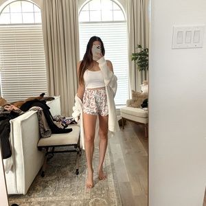 Lulus floral pj shorts
